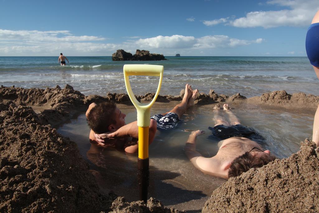 Hotwater Beach Hot Water Beach Surf Sound Cottage מראה חיצוני תמונה